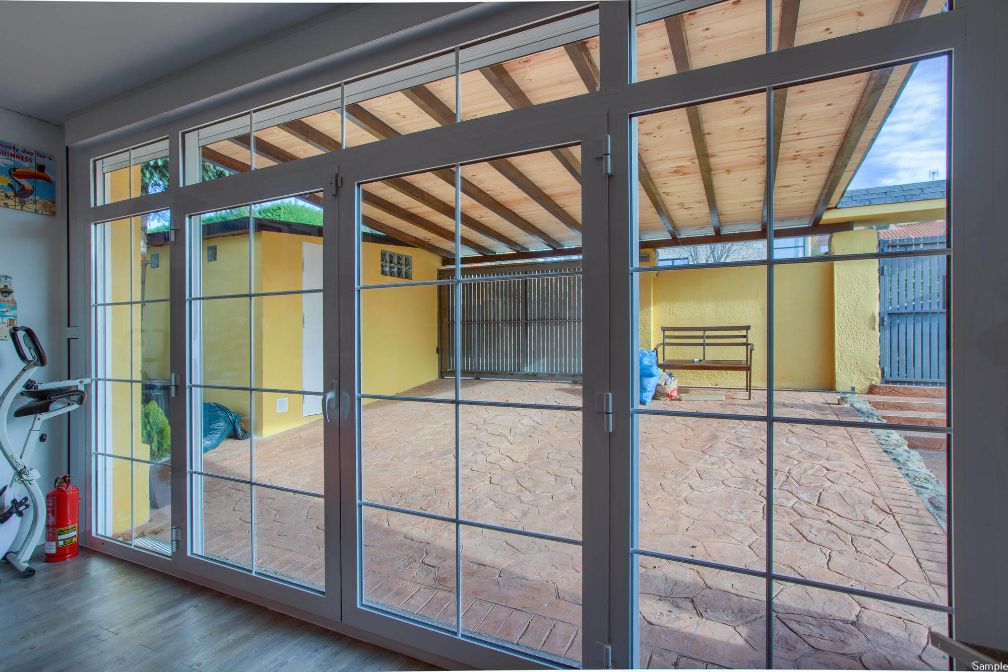 Interior de ventanas de auminio Ventacol